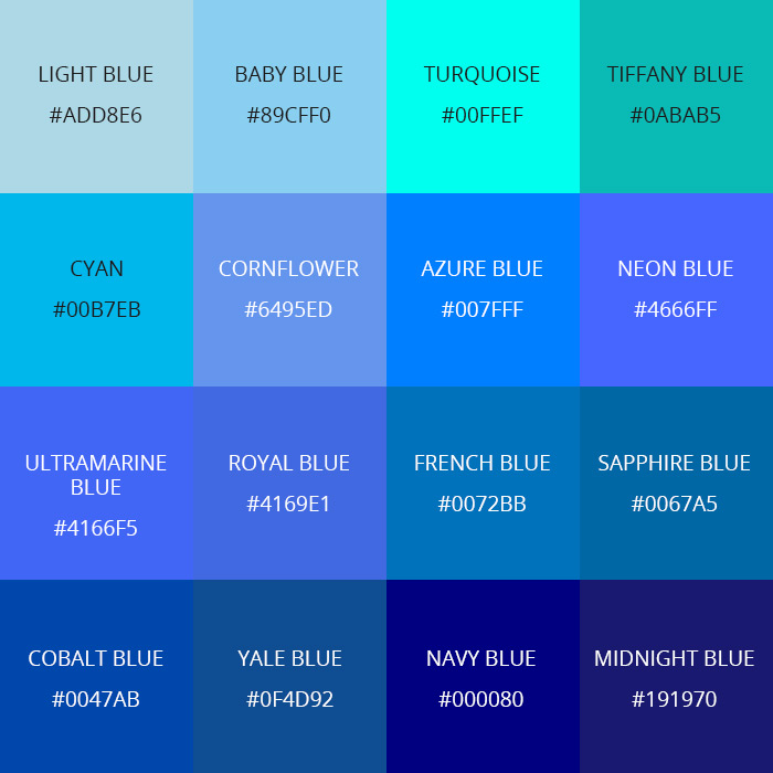 Color Blue Meaning Symbolism and Meaning of the Color