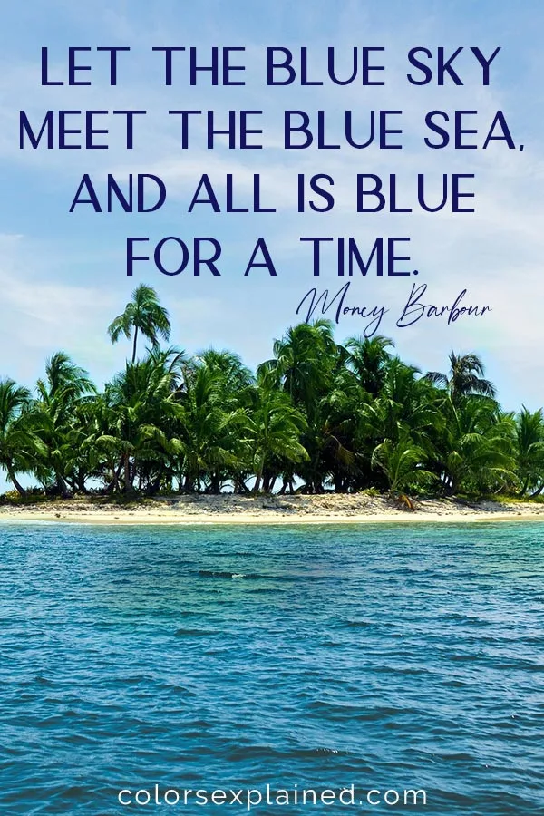 Quote about blue