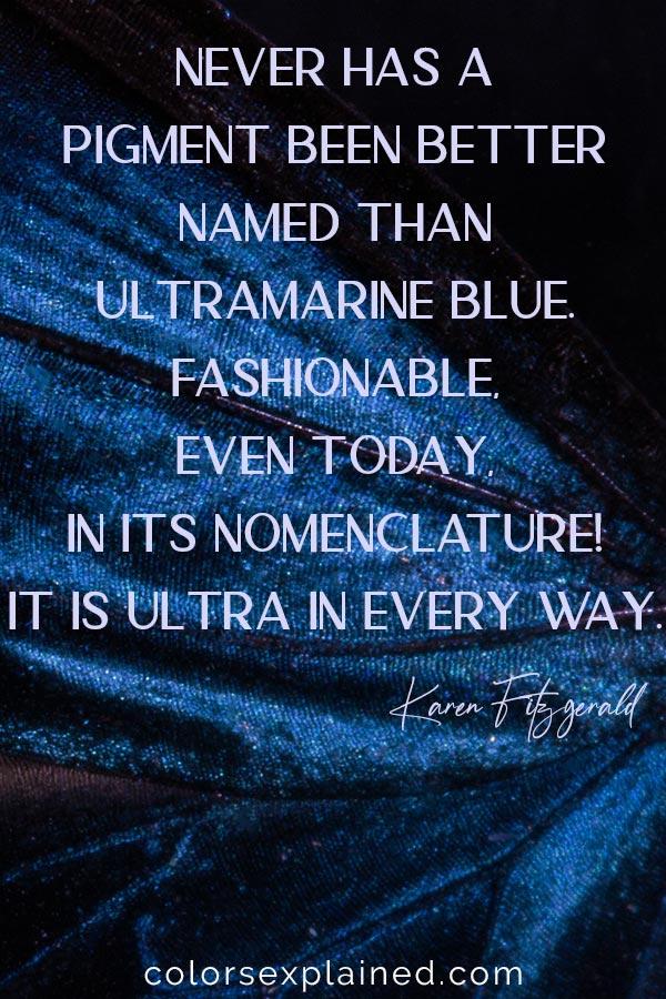 Quote about blue