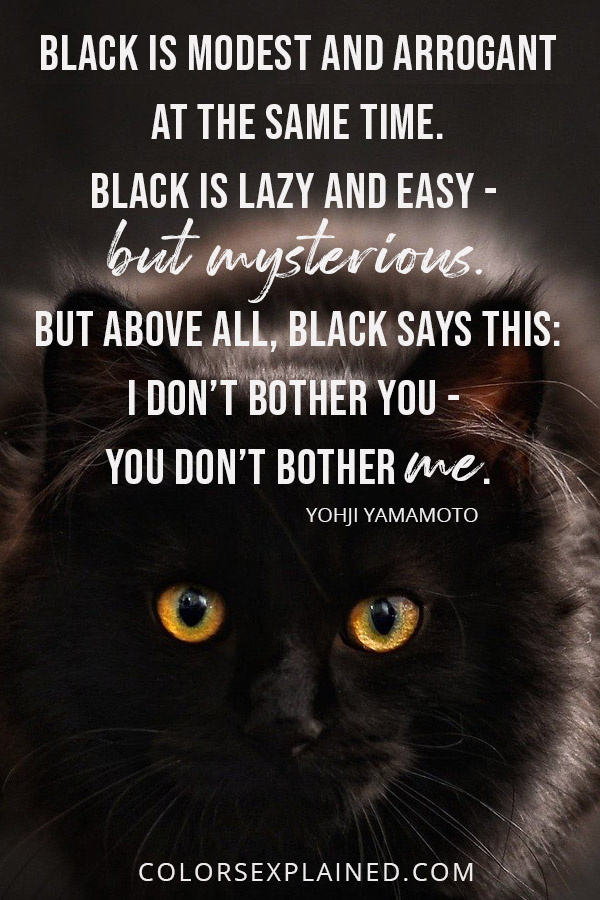 Quote about black