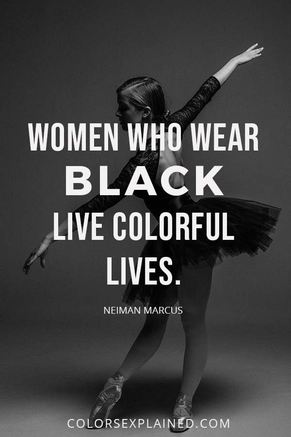 Quote about black