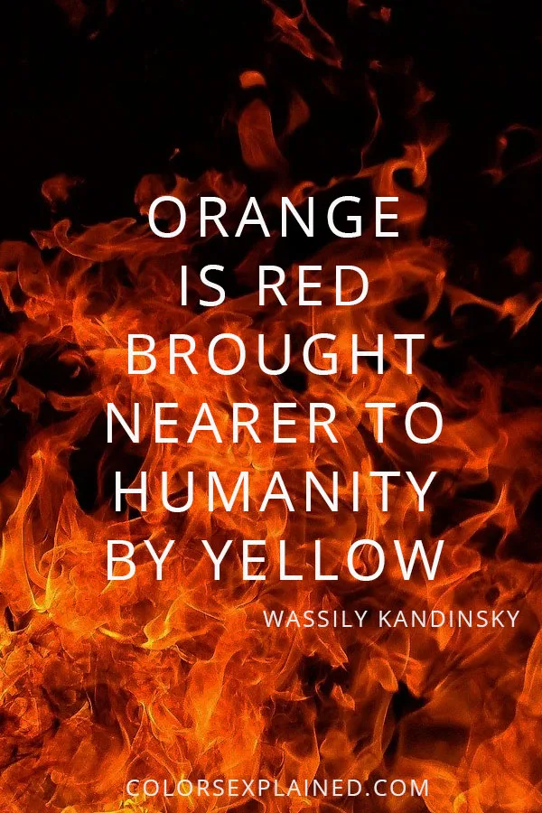 Quote about orange