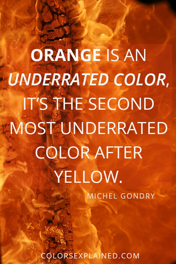 Quote about orange