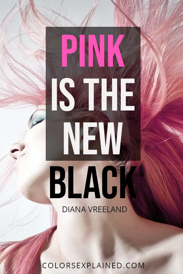 Quote about pink