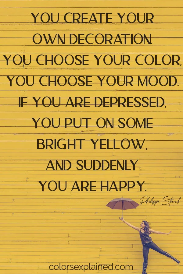 Quote about yellow