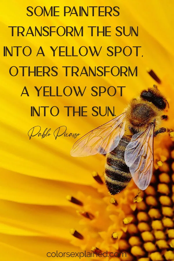 Quote about yellow