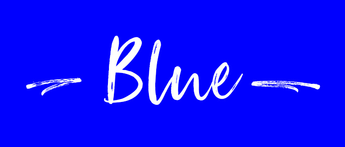 Blue subheader