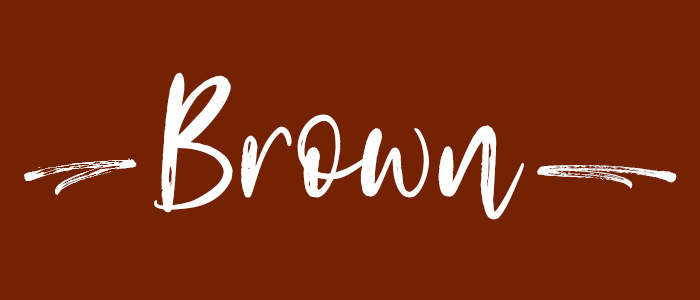 Brown subheader