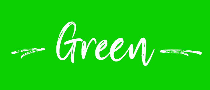 Green subheader