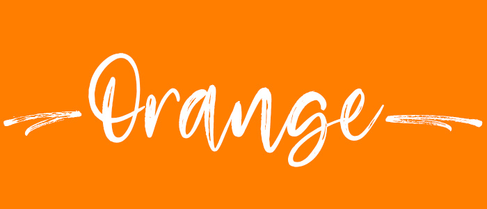 Orange subheader