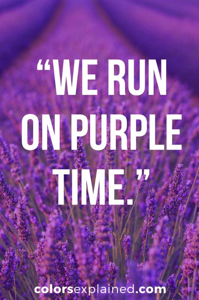 Purple quotes
