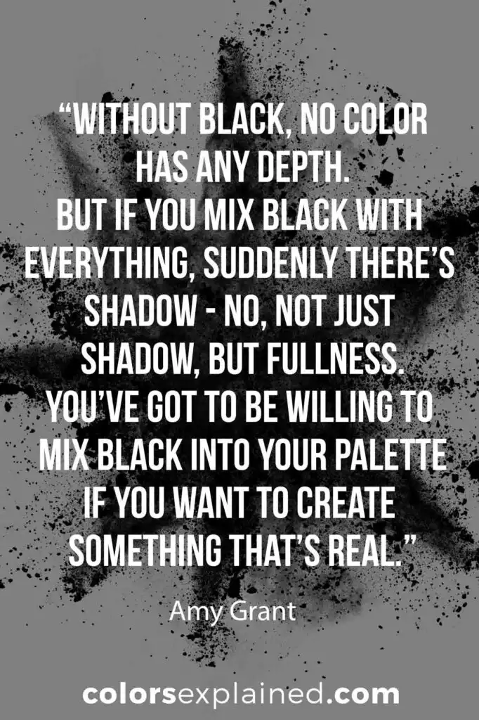Quotes about black color
