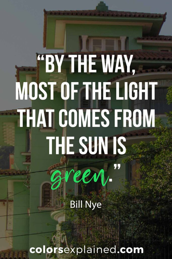 Quotes on green