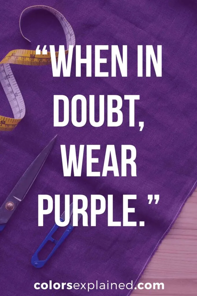 Purple quotes