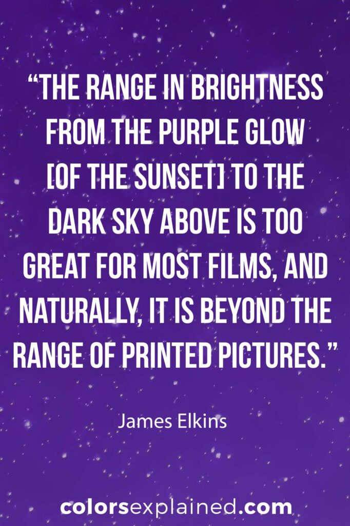 Quotes on purple