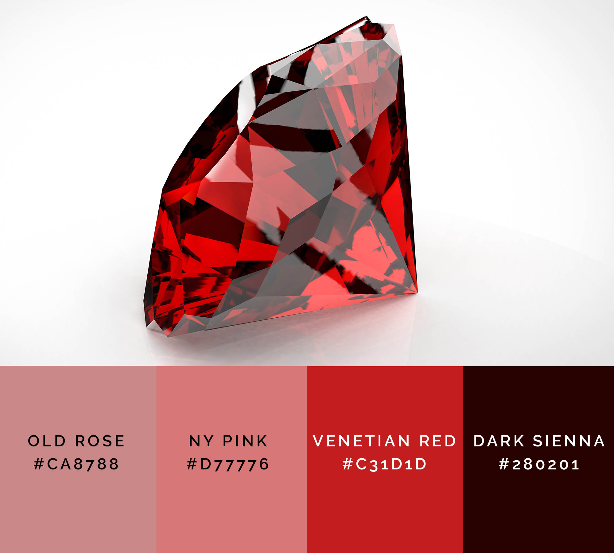 99 shades of red color with names hex rgb cmyk colors explained