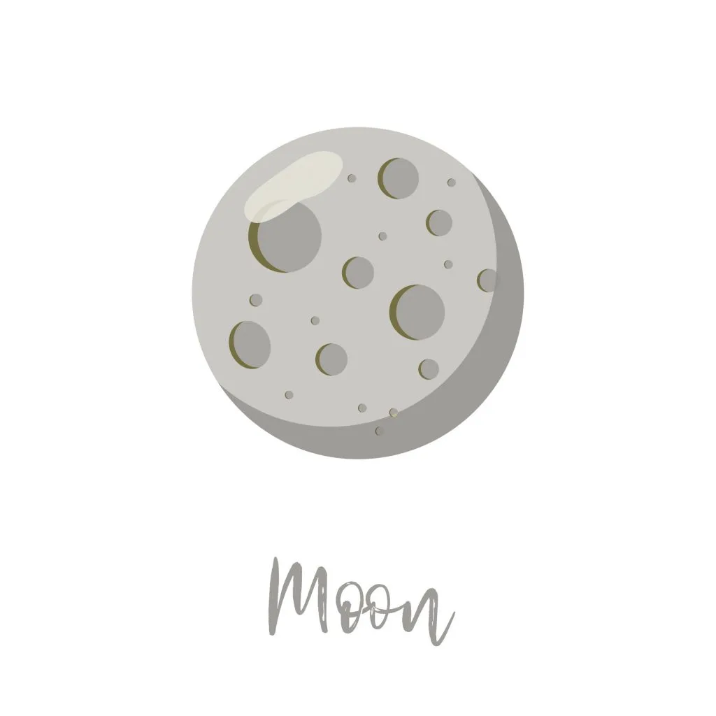 Moon, the gray planet