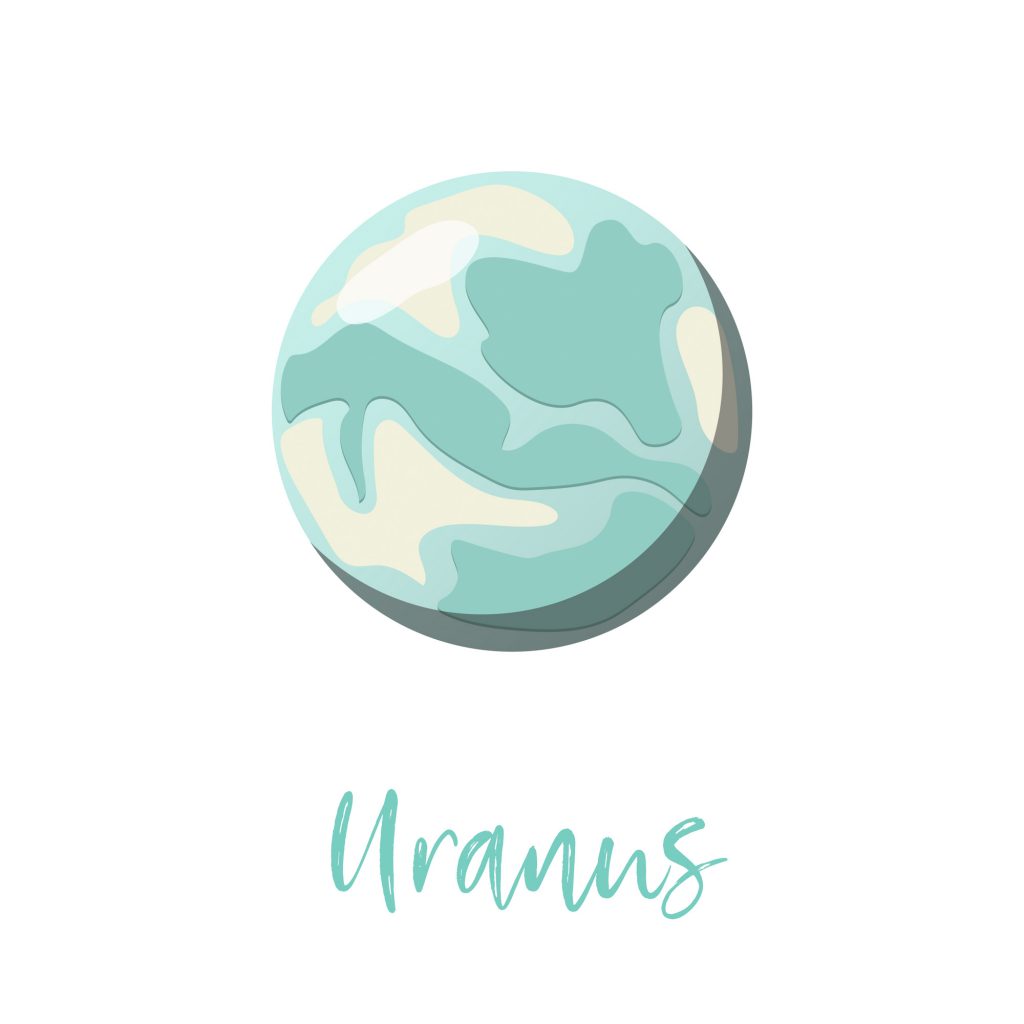 Uranus, the blue-green planet