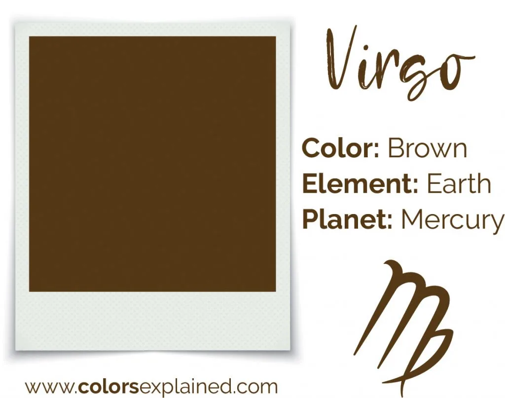 Virgo color brown chart