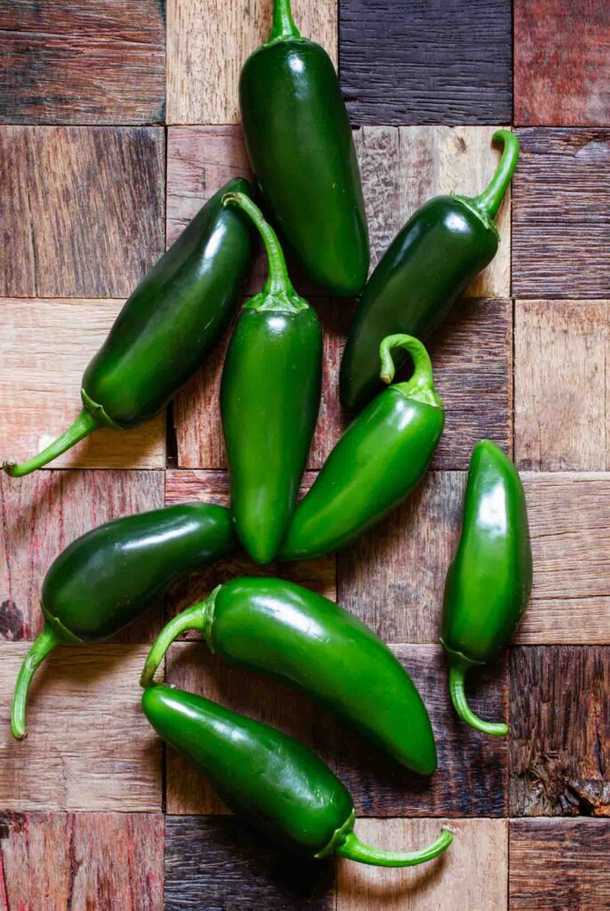 Green jalapeno pepper