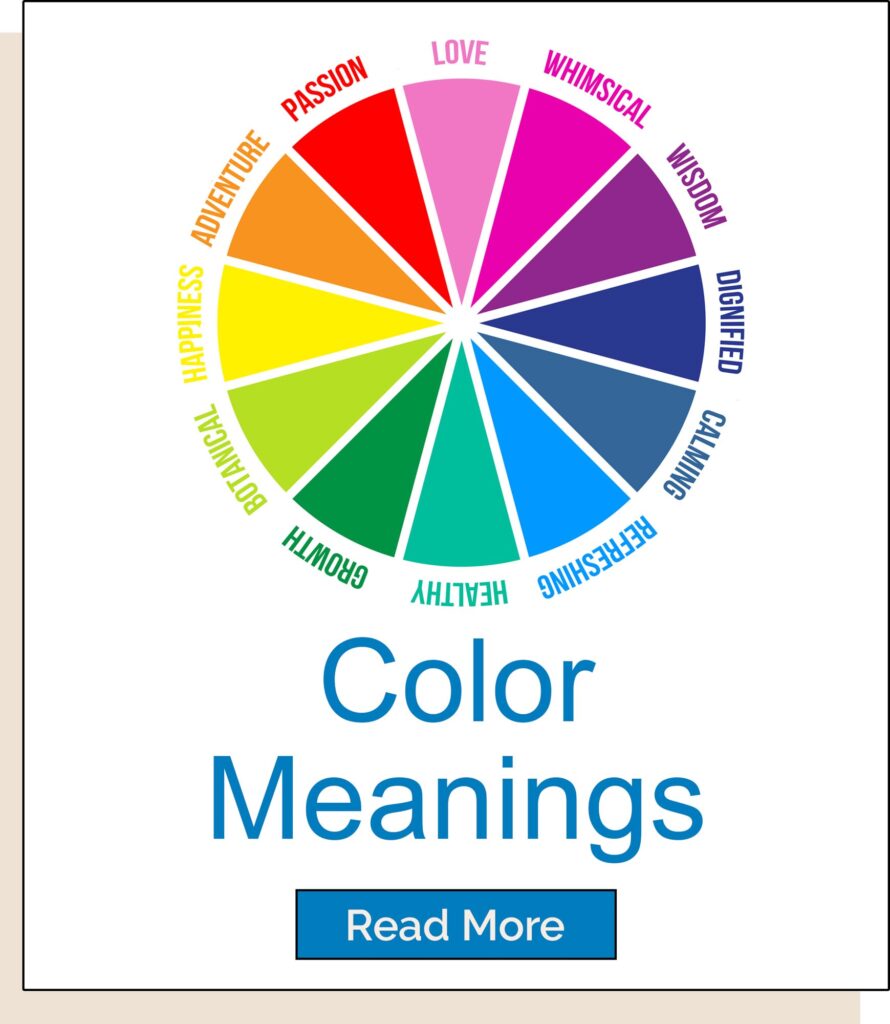 Color meanings homepage