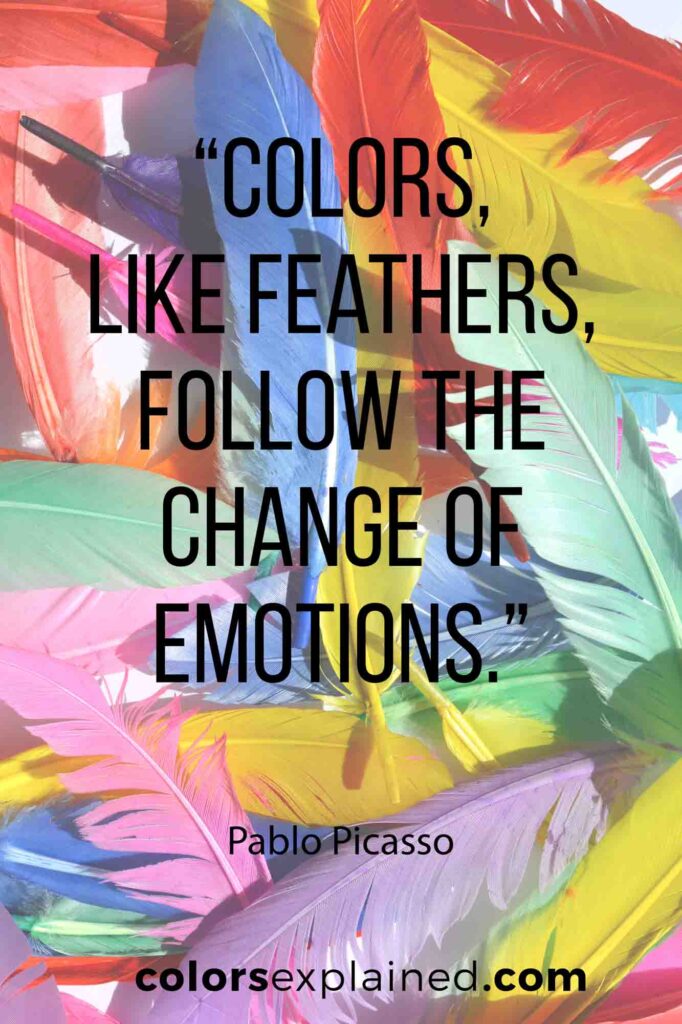 Quotes about colors collage