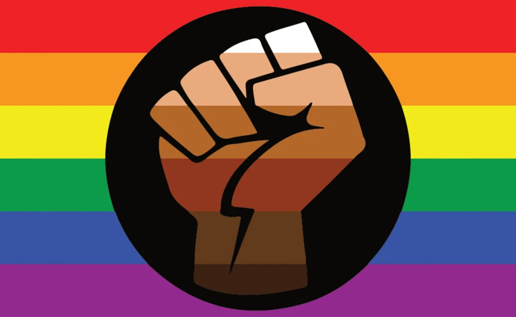 Queer people of color flag