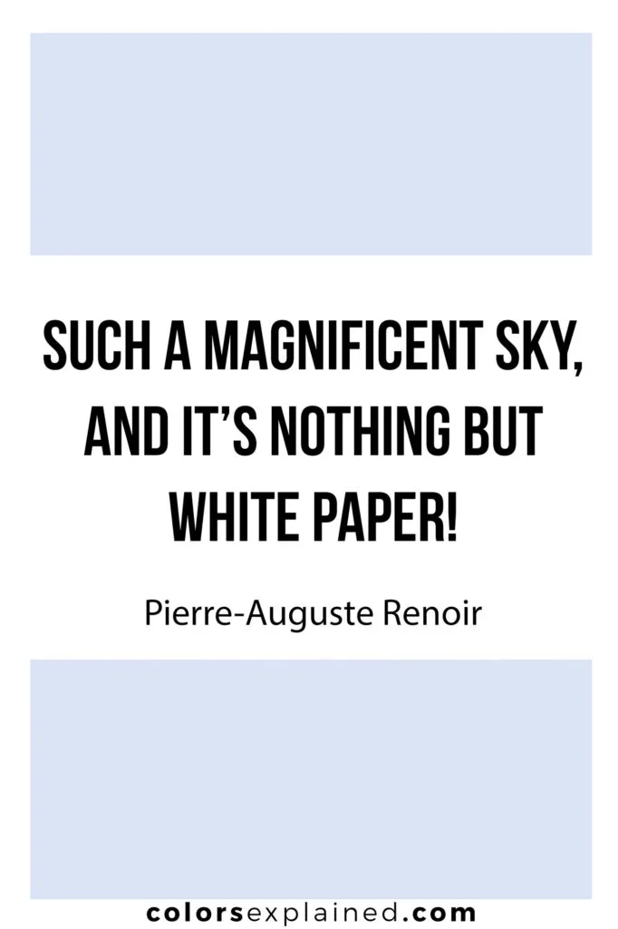 Quote about white