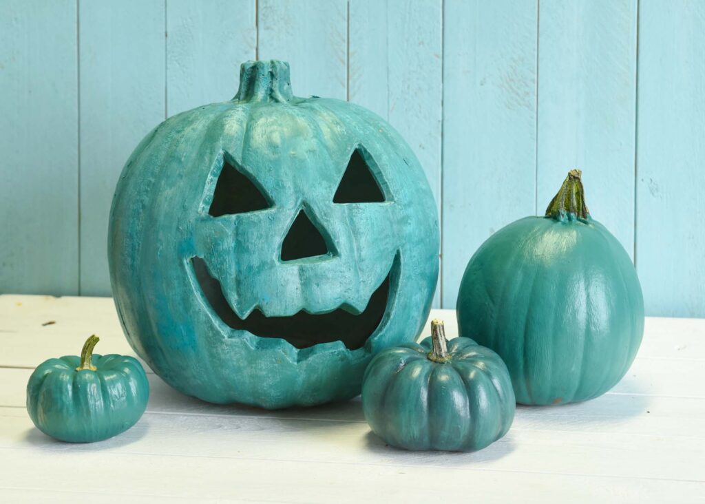 Teal pumpkin for an allergy free Halloween