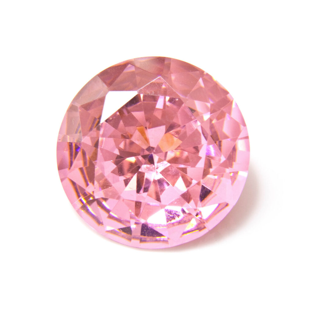 Pink diamond gemstone