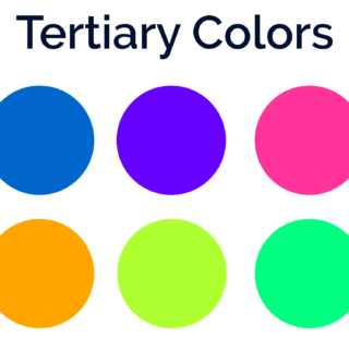 Tertiary colors chart