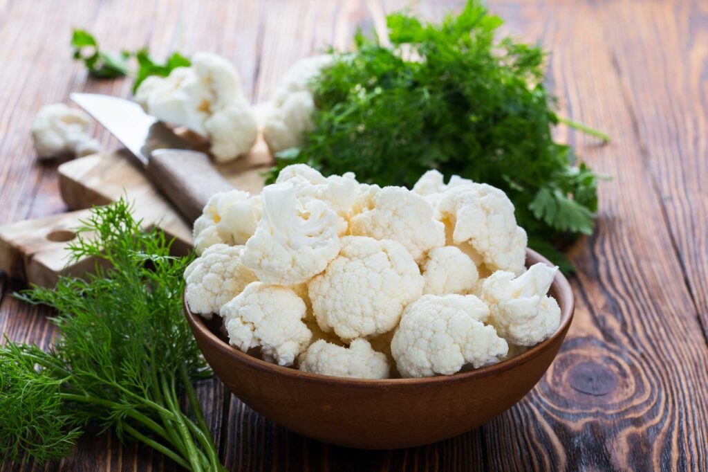 White cauliflower