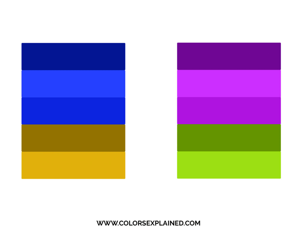 Complementary color scheme