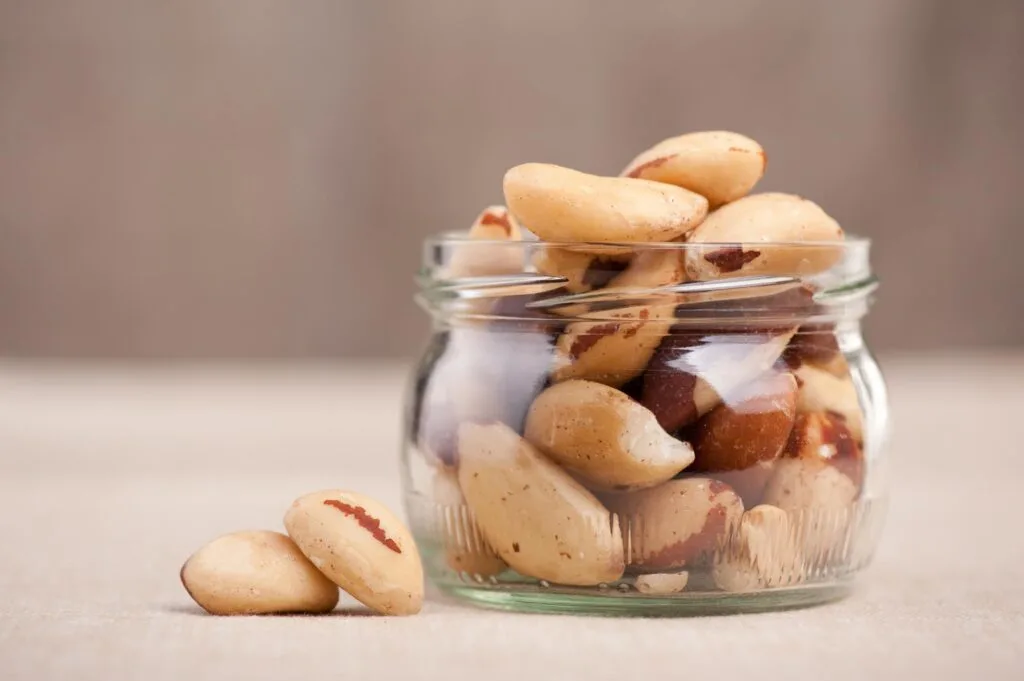 brown brazil nuts