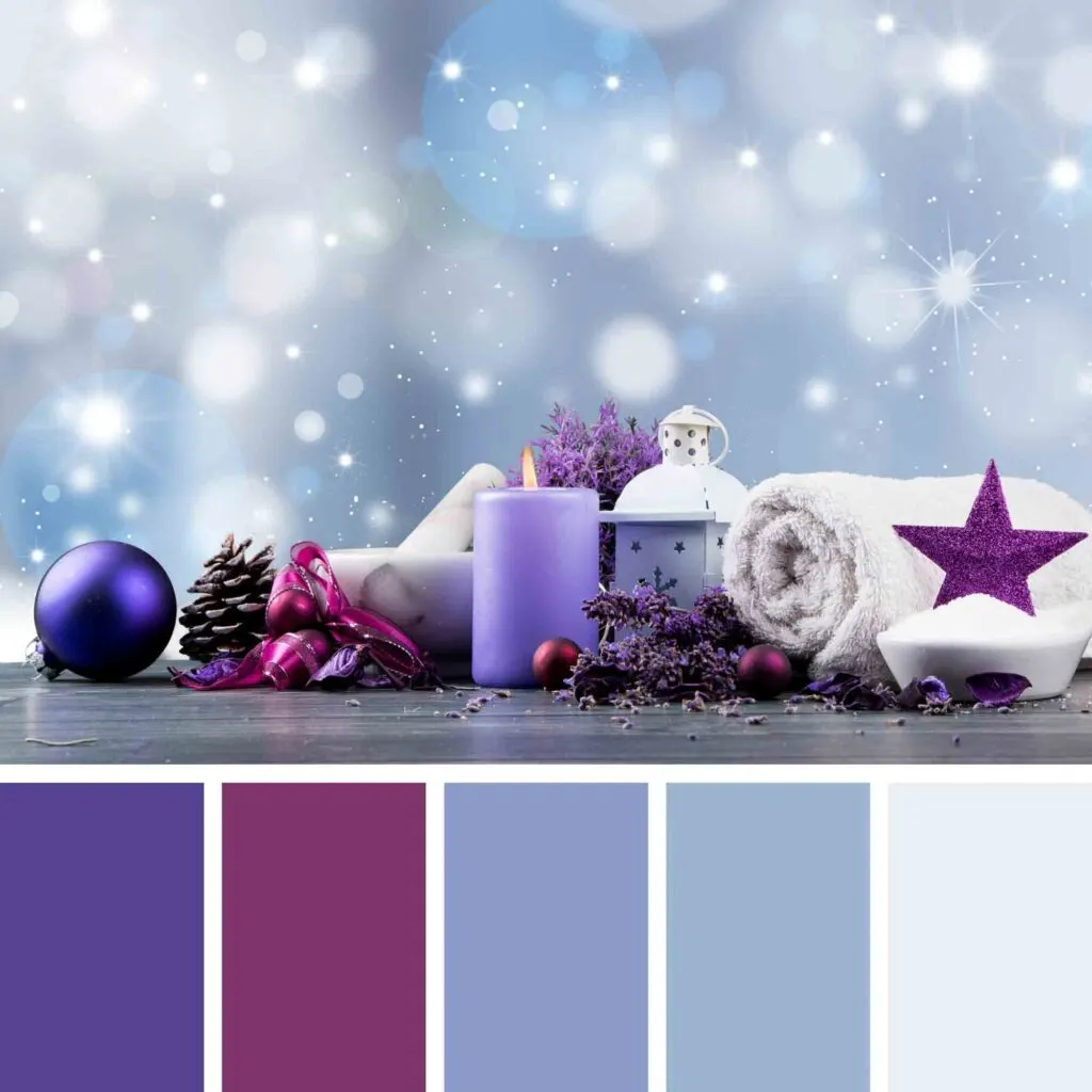 Color palette for Christmas