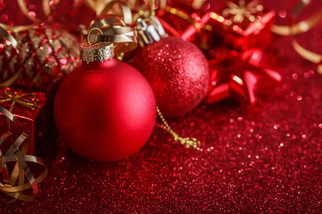 Red is the most traditional Christmas color